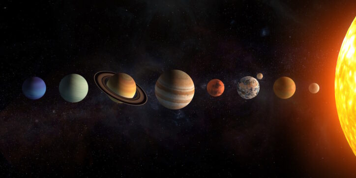 Solar system planets set