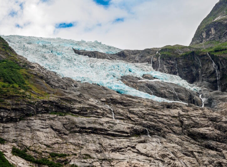 Boyabreen Glacier in Norway