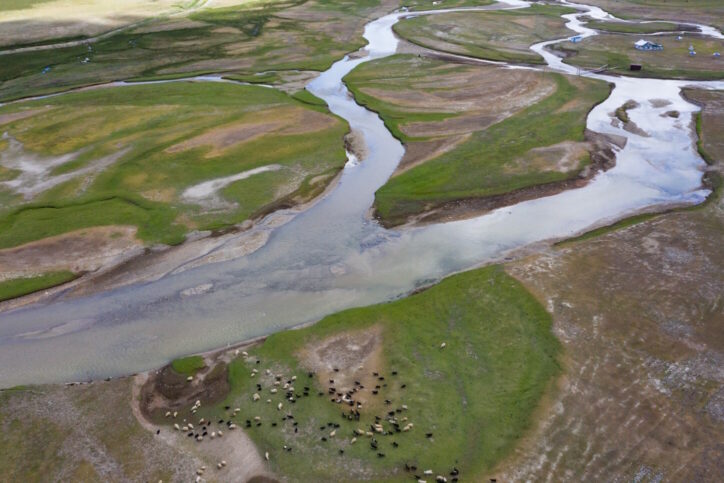 Aerial river